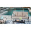 Table basse de patio L 40,2 po x l 20,3 po Romika-126594021