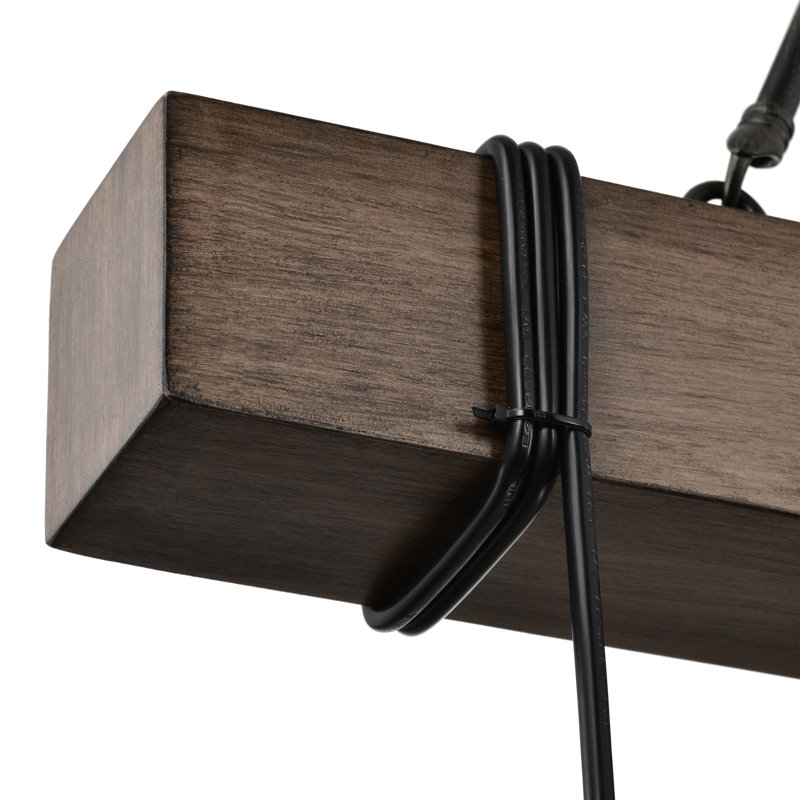 Budyoni 5 - Light  Antique Black Kitchen Island Bulb Pendant