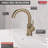 Trinsic Single Hole Bathroom Faucet with Drain Assembly, Single Handle Bathroom Sink Faucet-335381034