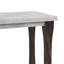 Console Mid-Century pour le vestibule, canapé en bois avec tablette de rangement à 2 niveaux-1747481145-1799957695