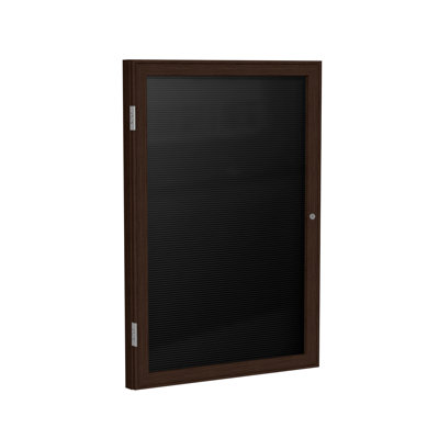 Enclosed Flannel Letter Board Ghent Felt Wall Letter Board