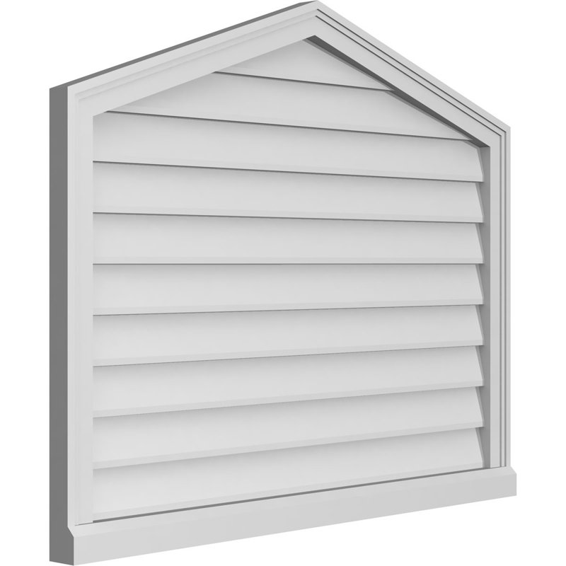 Ventilé à pignon non-fonctionnel Signature, H 32 po x l 40 po x P 2 po