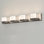 AFX ARLV330424L35D1SN Arlo 33 In. LED Vanity Fixture Satin Nickel, 3500k