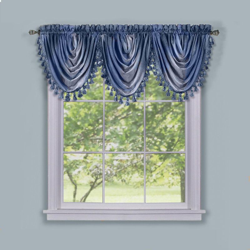 Cantonnière 42 po Gillam, Bleu