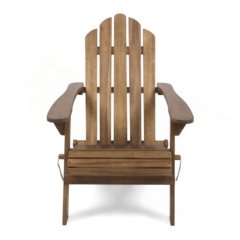 Chaise Adirondack pliable Hollywood, Marron foncé