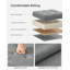 30cm Wide Tufted Rectangle Solid Colour Standard Ottoman with Storage-1426472702