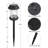 Matte Black Solar Powered Integrated LED Pathway Light Pack