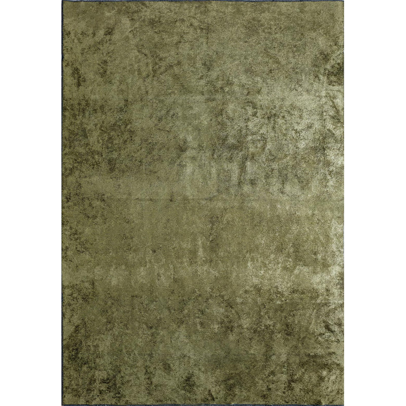 Rapture Area Rug in Green, Rectangle 6'7" x 8'3"