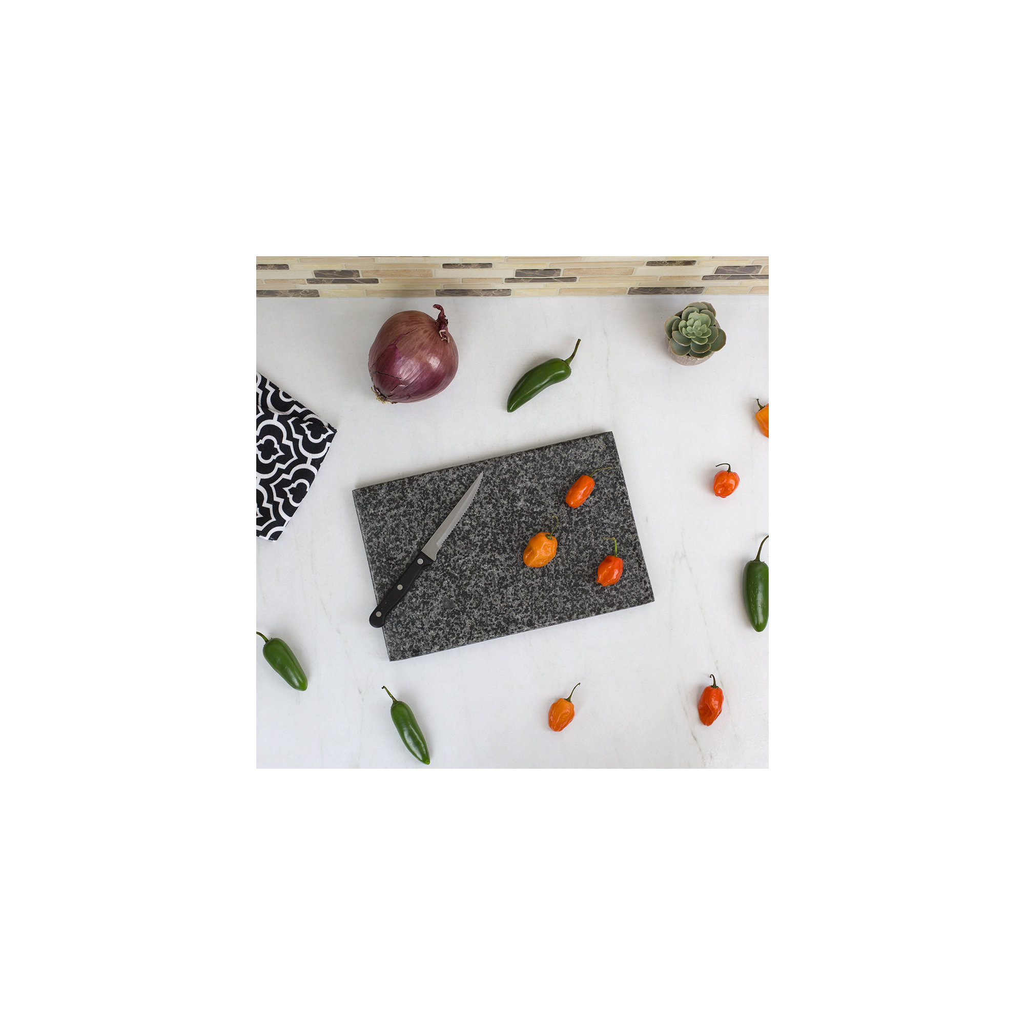 Southaven Granite Cutting Board, 8" H x 12" W