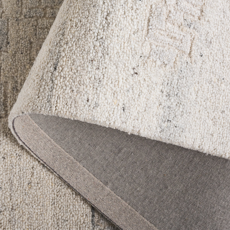 Harvest 106 Area Rug In Beige / Grey, Rectangle 5' x 8'