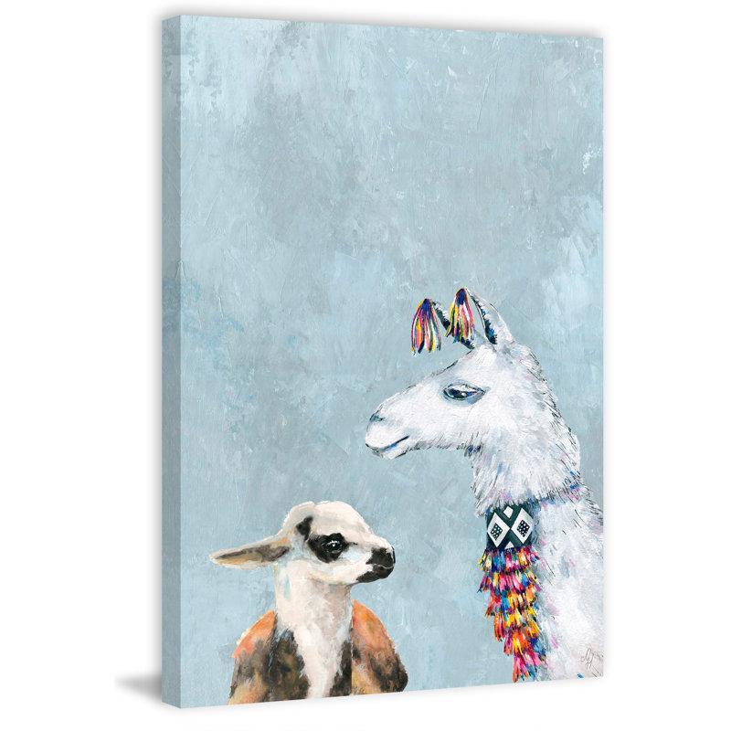 1 Piece Wrapped Canvas Painting, 60" H x 40" W x 1.5" D