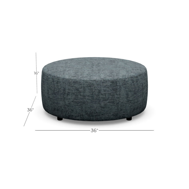 Pouf Round Ottoman, Churchill 351937