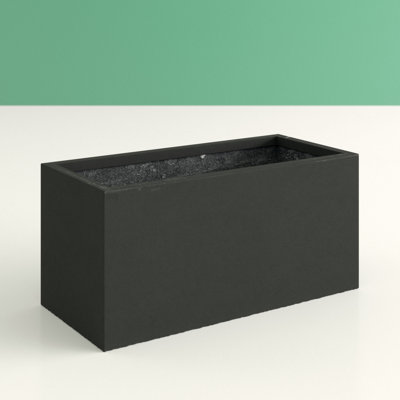 Frostproof, Concrete Effect Garden Planter Pot with Drainage Holes