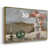 Toile avec cadre flottant or est en rupture de stock