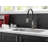 Pivotal Single Handle Exposed Hose Kitchen Faucet-32925675