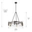 Lustre tambour 6 lumières Caidance