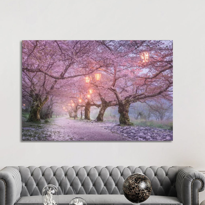 Spring In Japan III by Daniel Kordan - Print on Canvas, Wrapped Canvas, 152.5 cm H x 101.5 cm W x 3.175 cm D