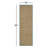 Auckland Bamboo Slat/Seagrass Natural/Teal Area Rug-896960829