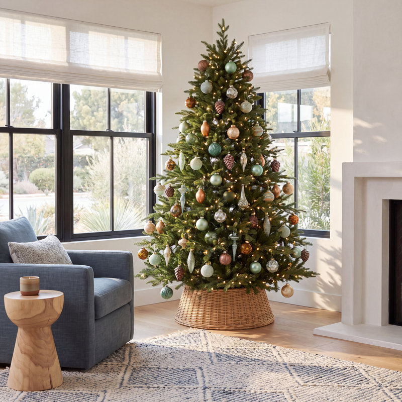 Ensemble de 20 ornements d'arbre de Noël, collection Alpine