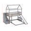 Twin Over Full Bunk Bed With Slide-1054145394