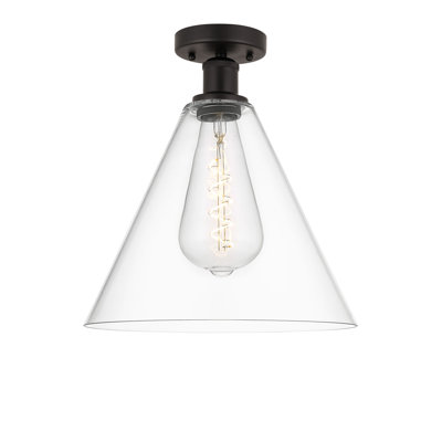 Plafonnier semi-encastré 1 lumière Yohannes