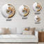 Horloge murale abstraite spirale abstraite, Illustration cosmique - Horloge décorative-93383238