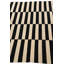 Tapis noir et blanc Petrella