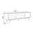 Modern Walnut Solid Wood TV Stands