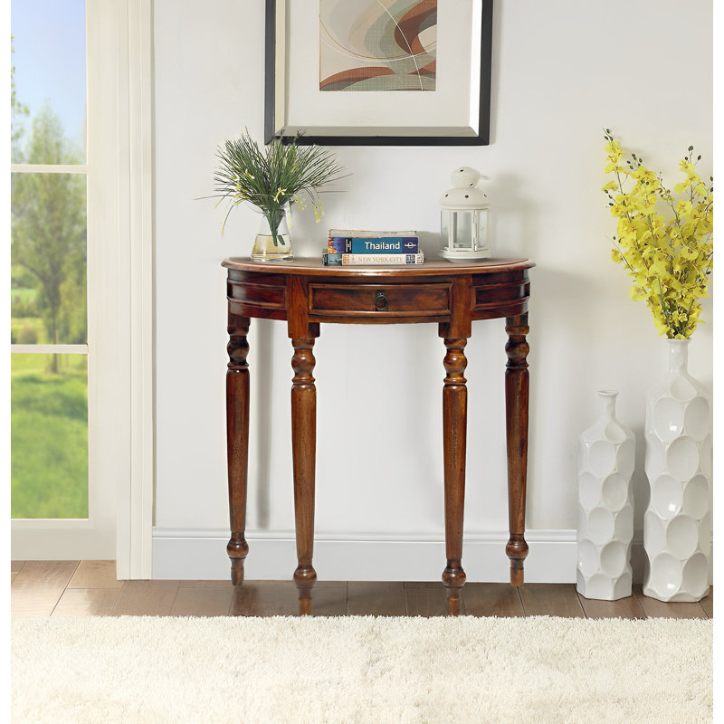 Lola 84cm Solid Wood Console Table