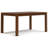 Wilson 60"W Wood Rectangle Dining Table, Transitional Style, Seats 6-753427603