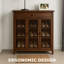 24 Pair Wooden Hallway Shoe Storage Cabinet