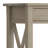 Kitchener 47"W Solid Wood Contemporary Sofa Table with 2 Drawers, Bottom Shelf and X-Design Sides-219901436