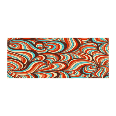 A Swirling Pattern - Wrapped Canvas Print