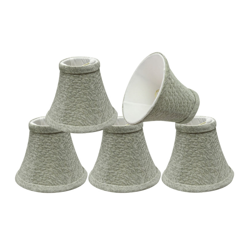 5'' H Flannelette Fabric Bell Lamp Shade