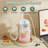 Portable Smoothie Maker: Rechargeable 27oz Blender with Strap for Gym & Travel
