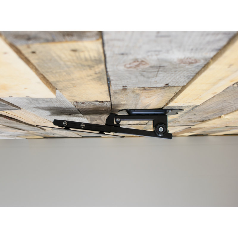 Support pour téléviseur et écran de plafond rabattable