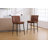 Modern Upholstered Counter Stool With Backrest, With Pedals,With Metal Frame, Counter Height Bar Stool For Kitchen Island,Coffee Bar.-16792113