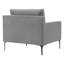 Chaise d'appoint moderne rembourrée avec coussins-139338678