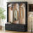 Hall Tree 59'' Wide with Bench and Shoe Storage Drawer