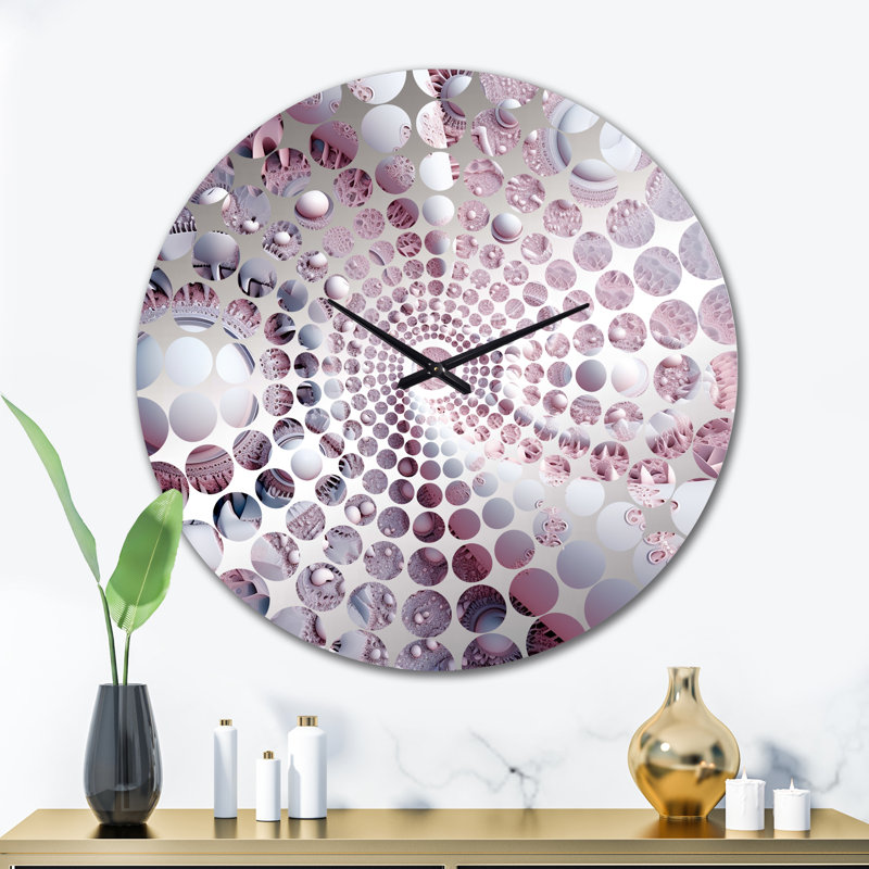 Horloge murale Tremolo - Fractals, Grand