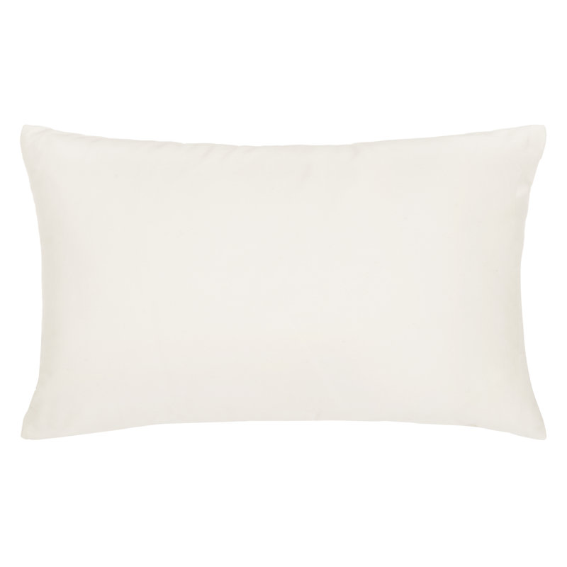  First Comes Love Cotton Lumbar Pillow