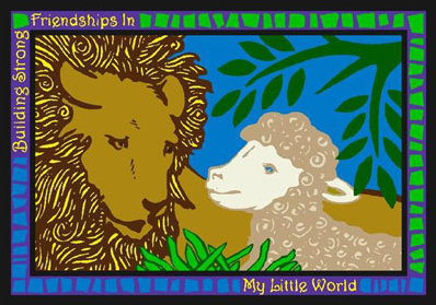 Educational My Little World Area Rug