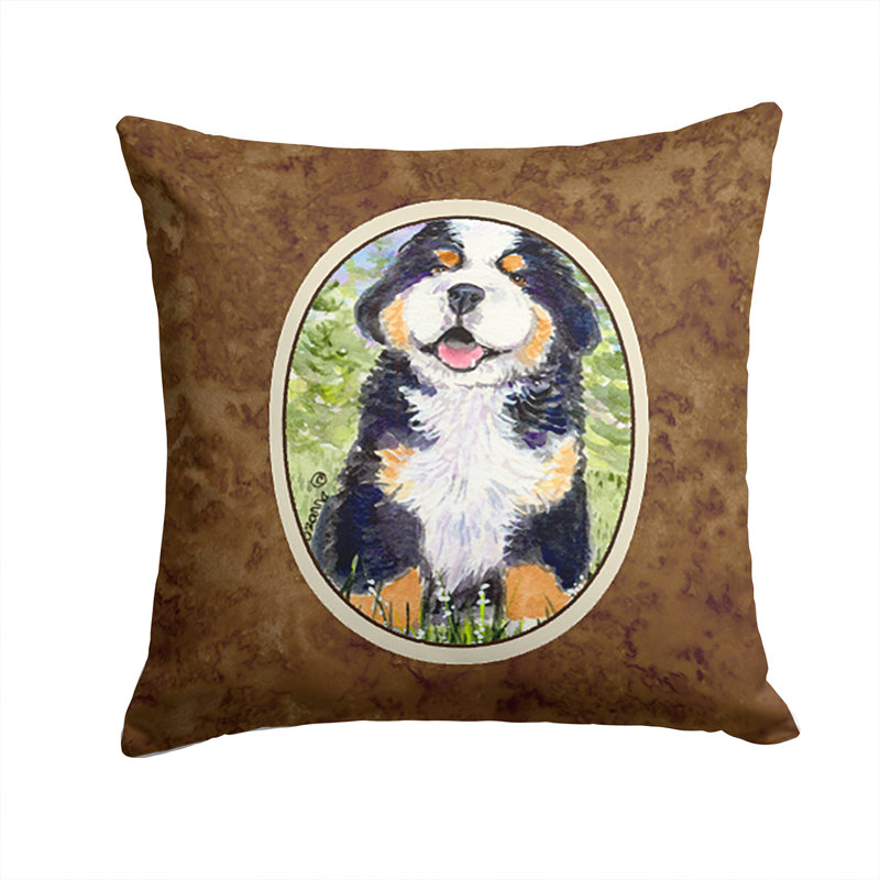 Coussin décoratif intérieur/extérieur pour chien amovible