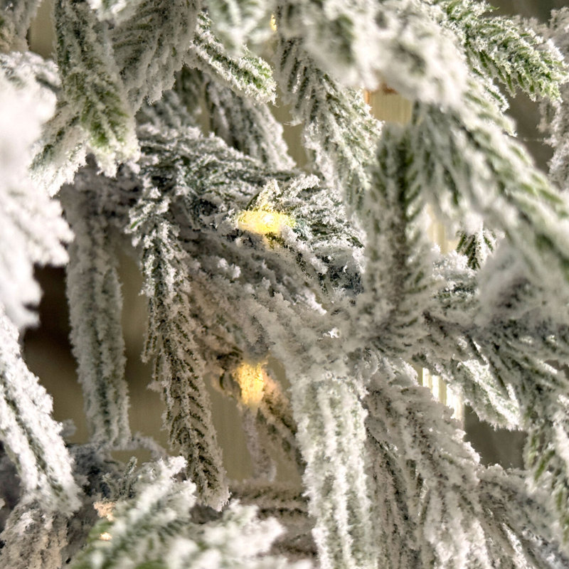 Remise en bois Guirlande de Noël Real Feel, Argent argent