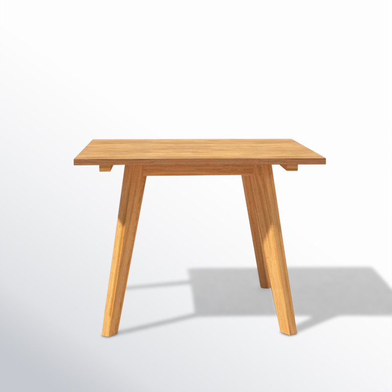 Essential Outdoor Square Teak Dining Table