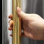 ZLINE Autograph Edition Column Refrigeration Helix Handle (Set of 1) in Matte Black-265116777