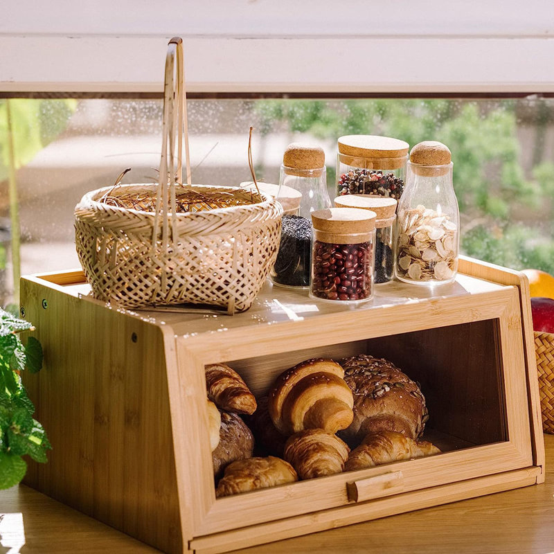 Wood Food Storage Container