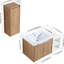 Meuble-lavabo de comptoir de salle de bain moderne avec lavabo et armoire d'appoint - matériaux hygiéniques 36 po de rangement en résine
