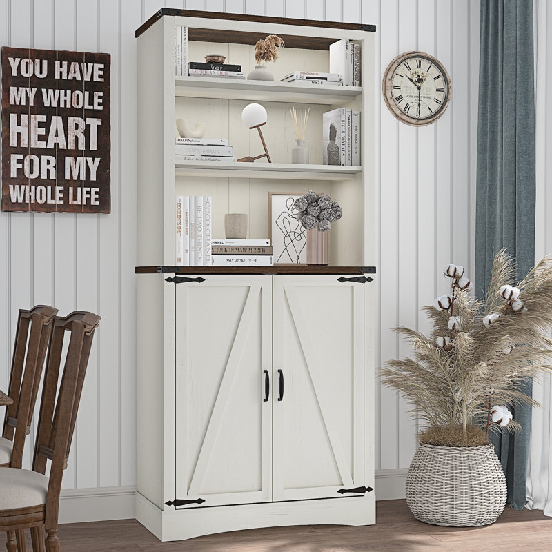 Casterton 71'' Kitchen Pantry, White