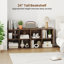 8-cube Bookcase Bookshelf With 2 Anti-tipping Kits Storage Organizer Rustic Brown